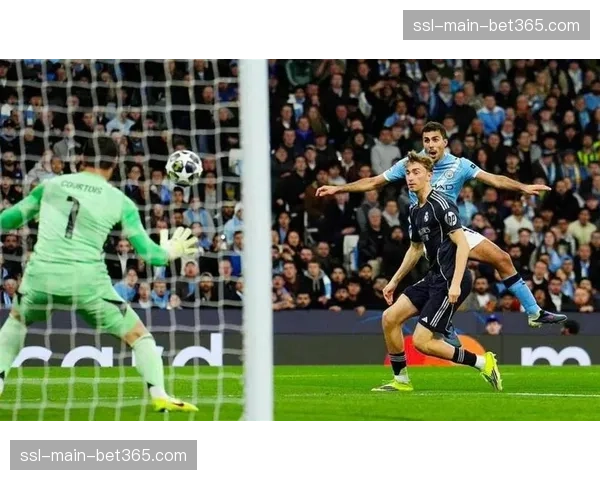 即时战报：曼城vs皇马次回合，罗德里戈第7分钟闪击破门，总比分改写